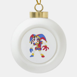 Amazing Circus Snowflake Framed Ornament