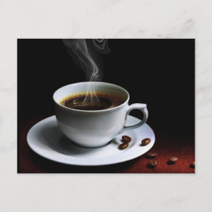 Amazing coffee photo-1 postcard