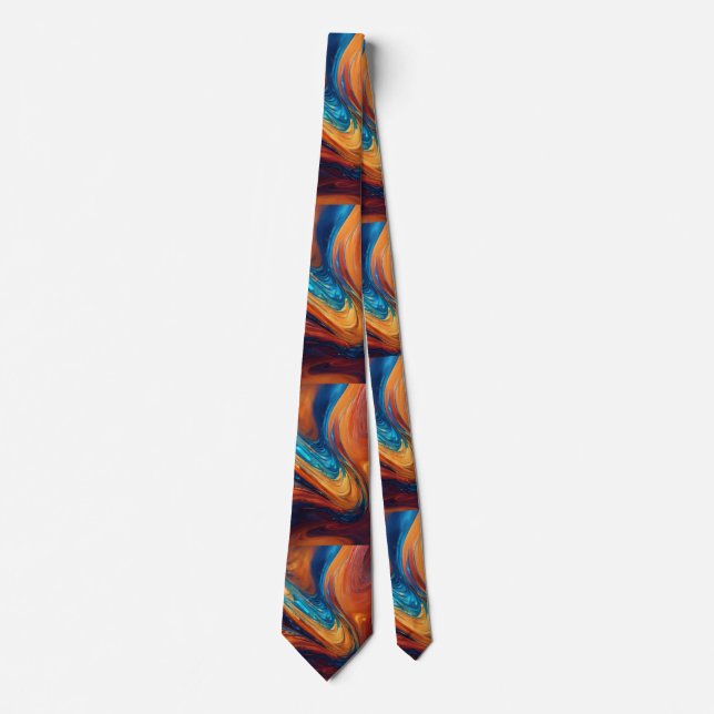 Amazing colourful  tie (Front)