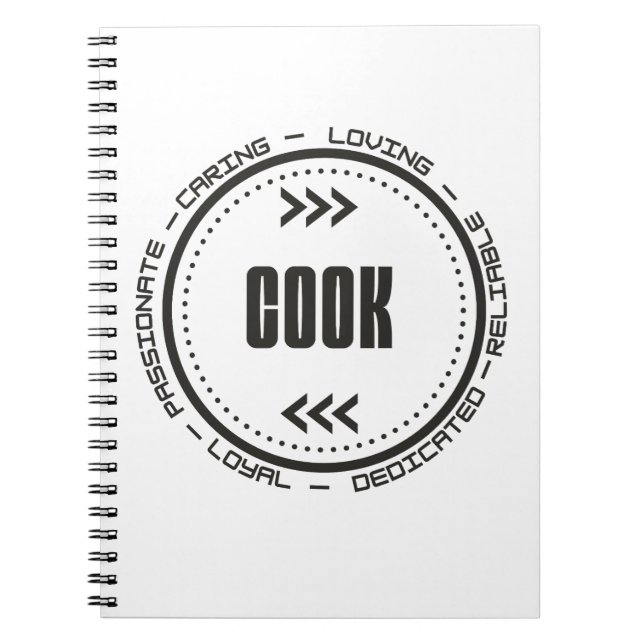 Amazing Cook Notebook (Front)