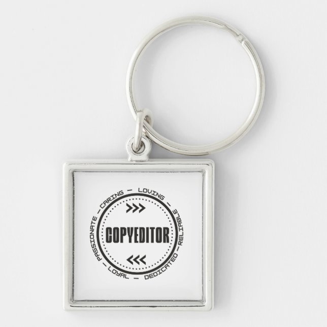 Amazing Copyeditor Key Ring (Front)
