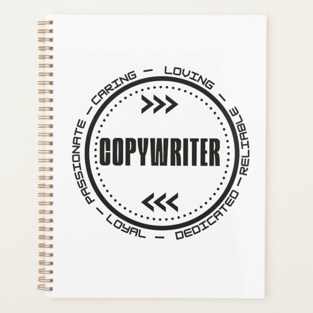 Amazing Copywriter Planner (Front)
