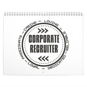 Amazing Corporate Recruiter Calendar