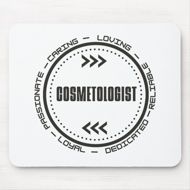 Amazing Cosmetologist Mouse Mat (Front)