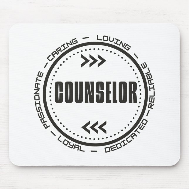 Amazing Counsellor Mouse Mat (Front)