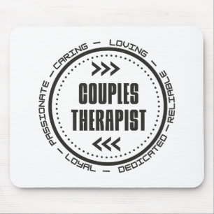 Amazing Couples Therapist Mouse Mat