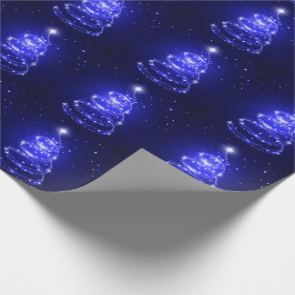 Amazing Creative Modern Shiny Christmas Tree Wrapping Paper