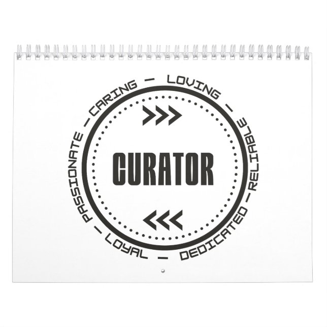 Amazing Curator Calendar (Cover)