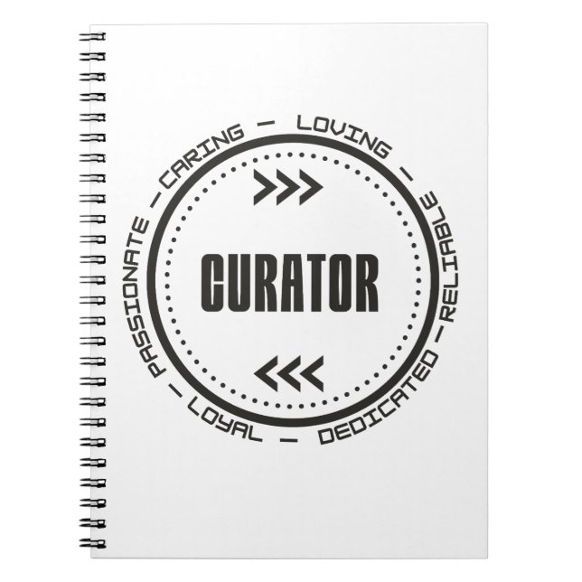 Amazing Curator Notebook (Front)