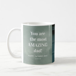 Amazing dad photo Father's Day Coffee Mug