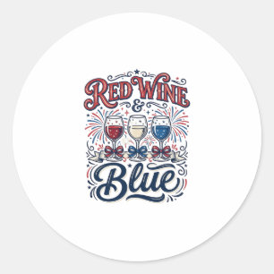 Amazing Dad Typography Vintage Shirt Design_1 Classic Round Sticker