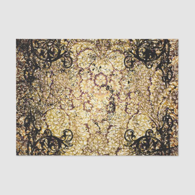 Amazing damask tissue paper (Front)