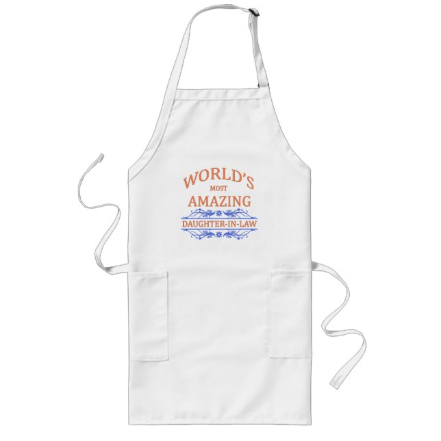 Amazing Daughter-In-Law Long Apron (Front)