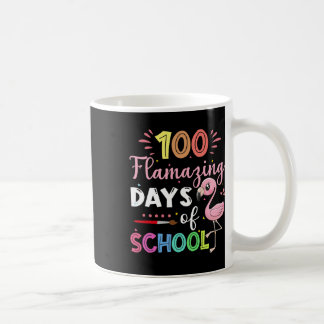 Amazing Days Of School Cute Flamingo Student Teach Coffee Mug