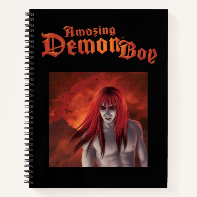 Amazing Demon Boy Dawn Notebook (Front)