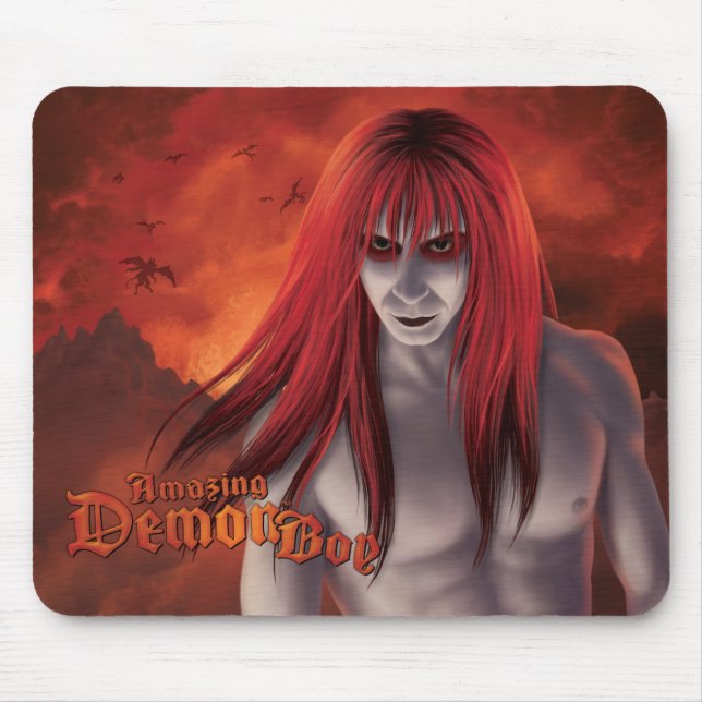 Amazing Demon Boy Dawn of the Demon Mouse Mat (Front)