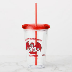Amazing Demon Boy Demonade Acrylic Tumbler