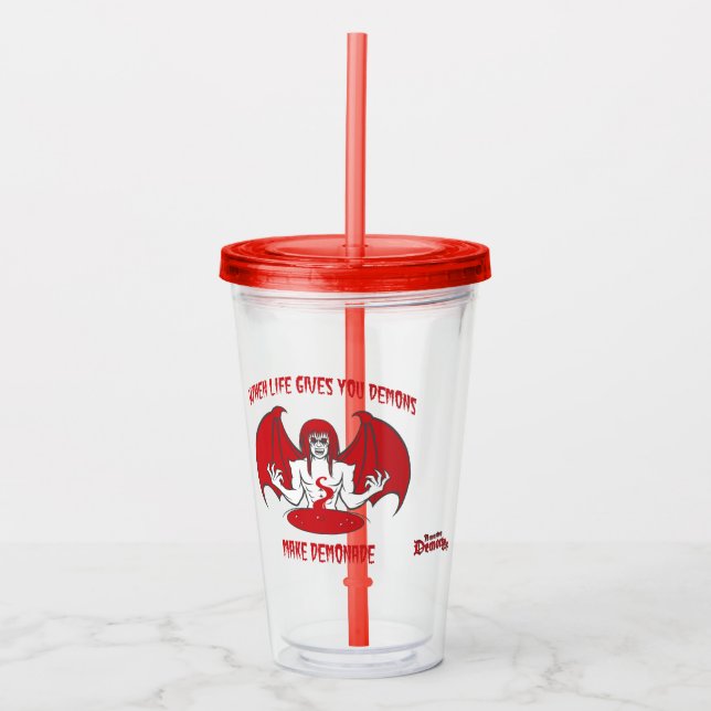 Amazing Demon Boy Demonade Acrylic Tumbler (Front)