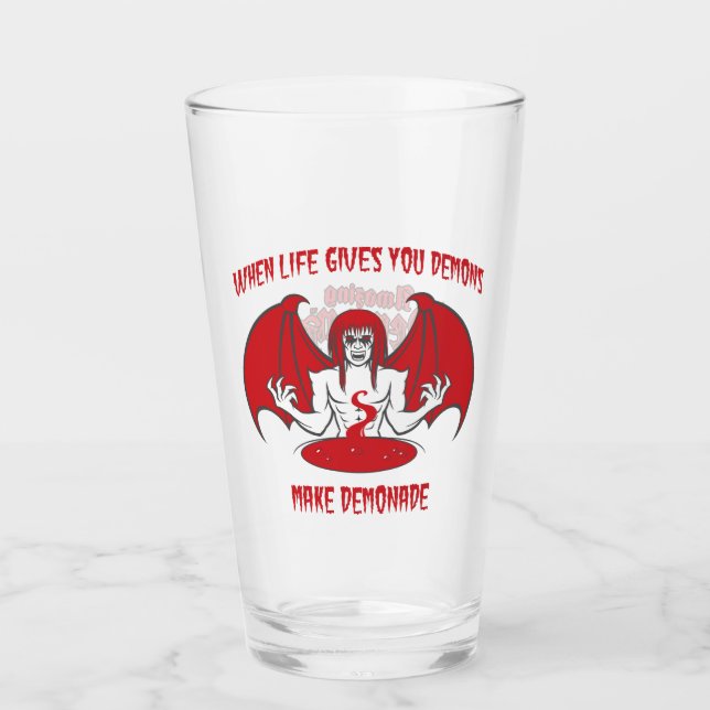 Amazing Demon Boy Demonade Glass (Front)