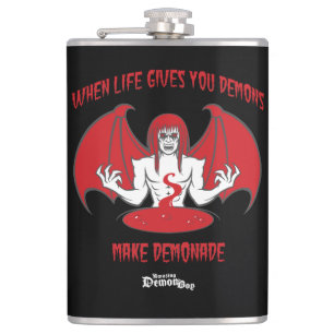 Amazing Demon Boy Demonade Hip Flask