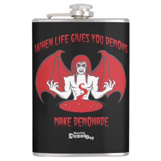 Amazing Demon Boy Demonade Hip Flask