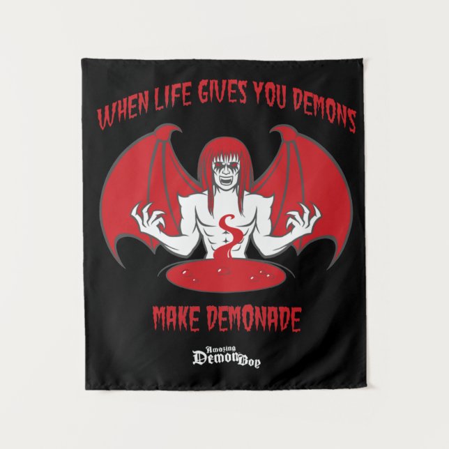 Amazing Demon Boy Demonade Tapestry (Front)