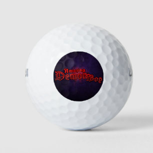 Amazing Demon Boy  Golf Balls