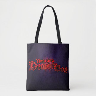 Amazing Demon Boy Logo Tote Bag