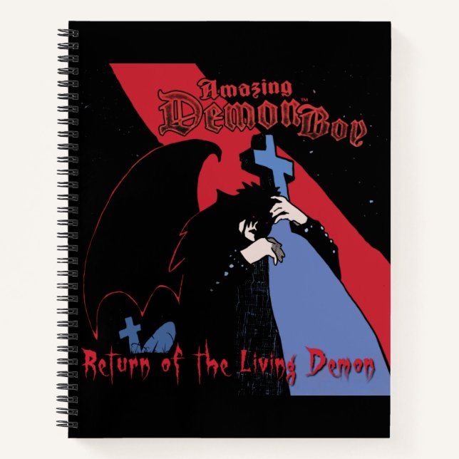 Amazing Demon Boy Return of the Demon Notebook (Front)