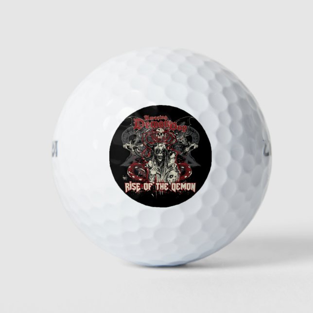Amazing Demon Boy Rise of the Demon Golf Balls (Front)
