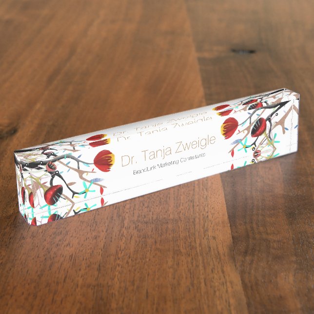 Amazing Design Nameplate (Side)