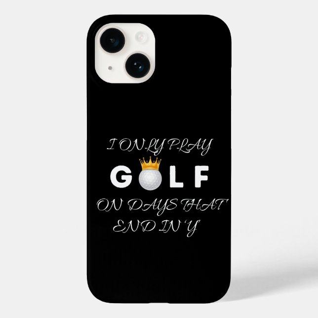 amazing design phone case for golfers (Back)