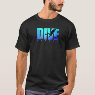 Amazing Dive Belise Shark Scuba Diver Reef Freediv T-Shirt