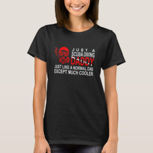 Amazing Diving Dad For Father Scuba Diving Men T-Shirt