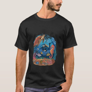 Amazing Diving Gets Me Wet Scuba Diver Sea Life Ex T-Shirt