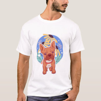 Amazing Dog Cartoon Character  T-Shirt