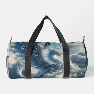 Amazing Dragon in the Clouds Duffle Bag