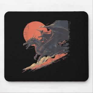 Amazing Dragon Look with Rider Costume Mouse Mat