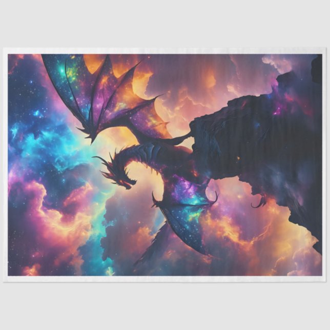 Amazing Dragon Tissue Paper (Front)