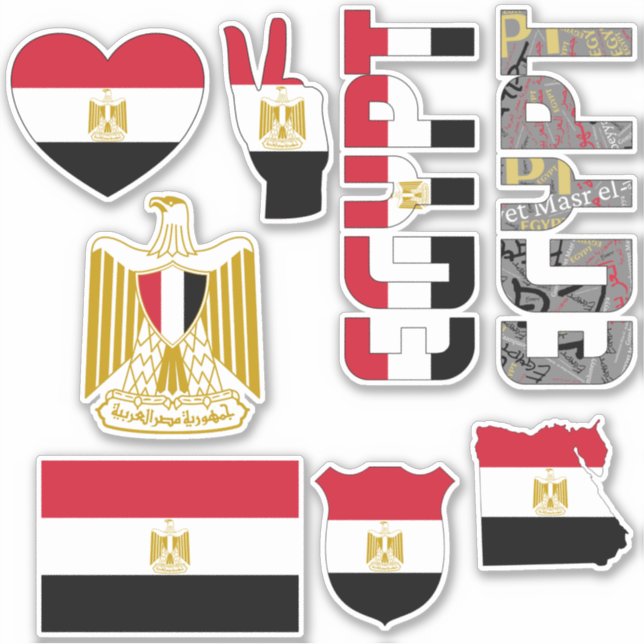 Amazing Egypt Shapes National Symbols (Front)