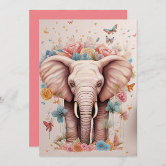 Amazing Elephant Greeting Card