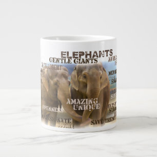 Amazing Elephants Jumbo Mug