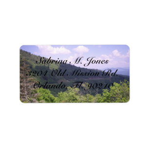 Amazing Far Look At  Blue Ridge Label