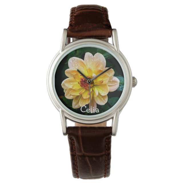 Amazing Flower picture Watch (Front)