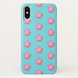Amazing flowers with golden centre iPhone x case