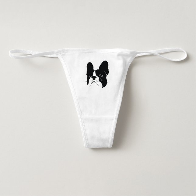 Amazing French Bulldog Silhouette Underwear (Front)