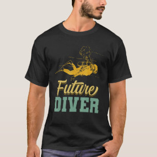 Amazing Future Diver Scuba Diving Aquaholic Scuba T-Shirt