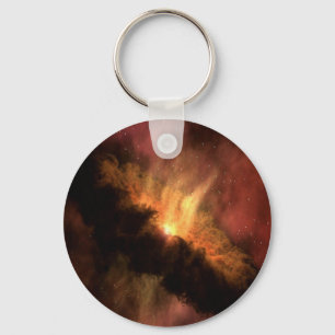 AMAZING GALAXY WITH BRIGHT STARS KEY RING