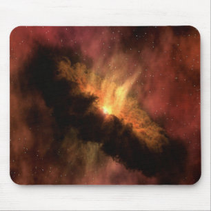 AMAZING GALAXY WITH BRIGHT STARS MOUSE MAT