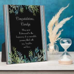 Amazing gift! Custom Retirement Easel Plaque